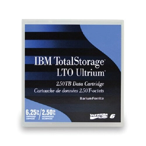 Lenovo 00NA025 backup storage media Blank data tape 2.5 TB LTO 1.26 cm