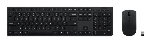 Lenovo 4X31R64318 keyboard Mouse included Office RF Wireless + Bluetooth QWERTY Belgian, English Grey