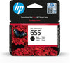 HP 655 Black Original Ink Advantage Cartridge