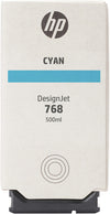 HP 768 500-ml Cyan DesignJet ink cartridge 1 pc(s) Original Standard Yield
