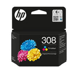HP 308 Tri-color Original Ink Cartridge