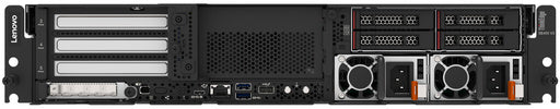 Lenovo ThinkEdge SE455 V3 server Rack (2U) AMD EPYC 8124P 2.45 GHz 32 GB DDR4-SDRAM 1100 W