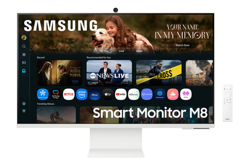 Samsung M8 M80F computer monitor 81.3 cm (32") 3840 x 2160 pixels 4K Ultra HD LCD White