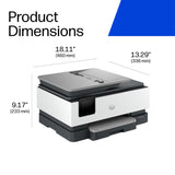 HP OfficeJet Pro Wireless Color Printer, Instant Ink; Two-sided printing