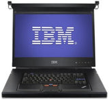 Lenovo 17238BX rack console 47 cm (18.5") 1600 x 1200 pixels Black 1U