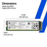 HP 1TB PCIe-4x4 NVMe Solid State Drive
