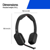 HP Poly Focus 625 Stereo Bluetooth USB-C Headset