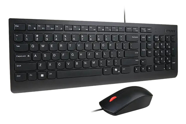 Lenovo 4X31R64403 keyboard Mouse included Home/Office USB Belgian, French Black