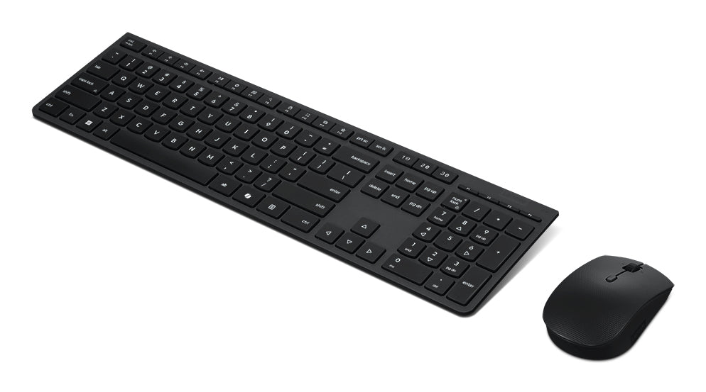 Lenovo 4X31R64346 keyboard Mouse included Home/Office RF Wireless + Bluetooth QWERTZ French, German, Swiss Grey