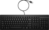 HP 125 G2 USB WD KBD Bulk keyboard Office Black