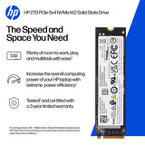 HP 2TB PCIe-5x4 NVMe Solid State Drive