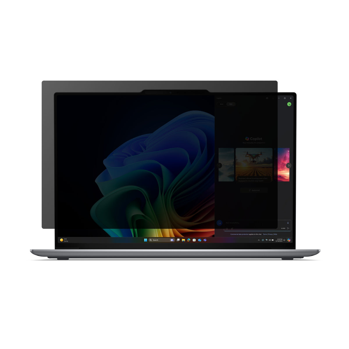 Lenovo 4XJ1W54321 display privacy filter 38.9 cm (15.3") Laptop Frameless display privacy filter