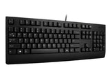 Lenovo Preferred Pro II keyboard Home/Office USB Belgian, English Black