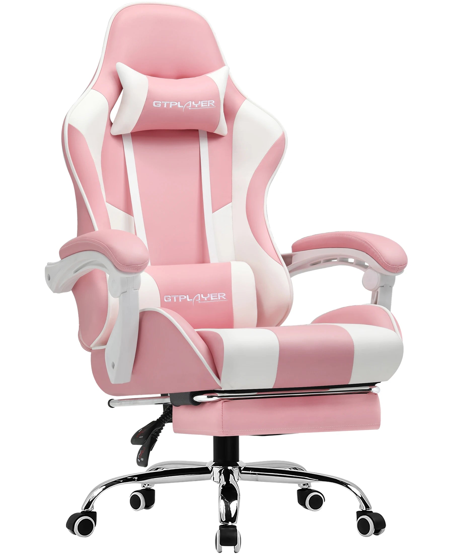 GTPLAYER Gaming Chair — Massage, Footrest, Lumbar Support
