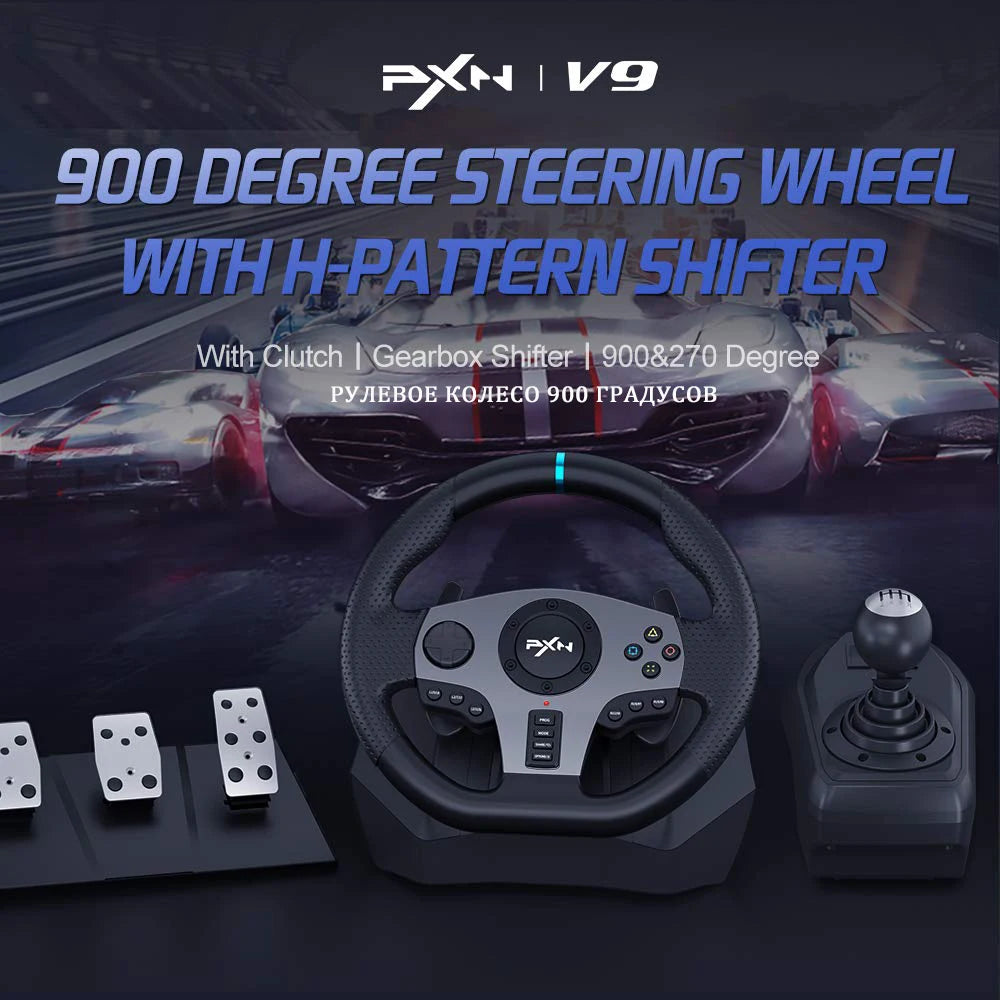 Volant PXN V9 — PC/PS4/PS3/Xbox