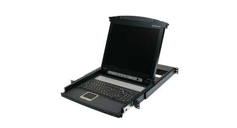 IOGEAR 17" LCD KVM Combo Console