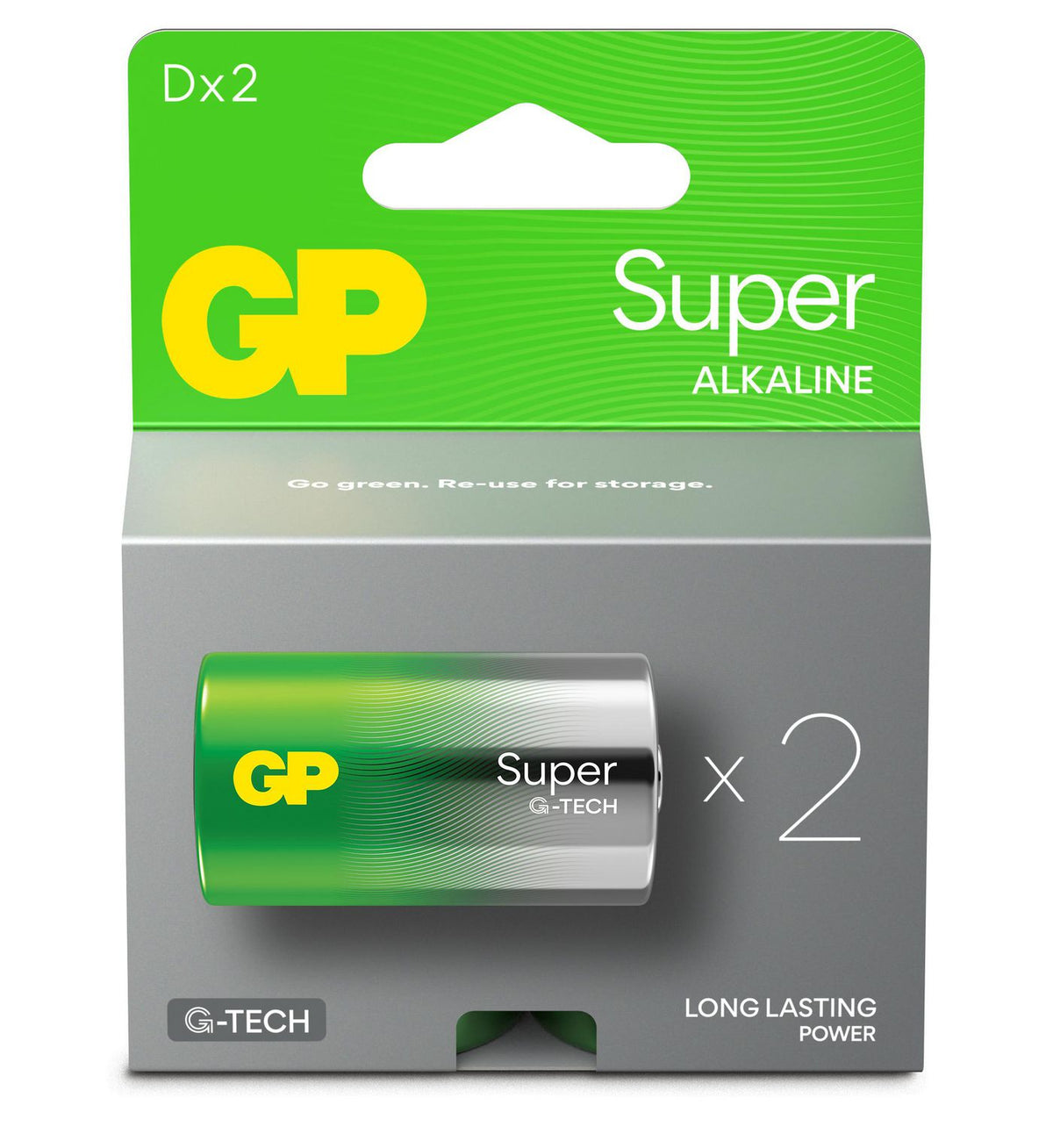 GP SUPER ALKALINE D/LR20