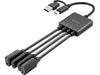 Sandberg USB-C/A to 2A+2C Splitter