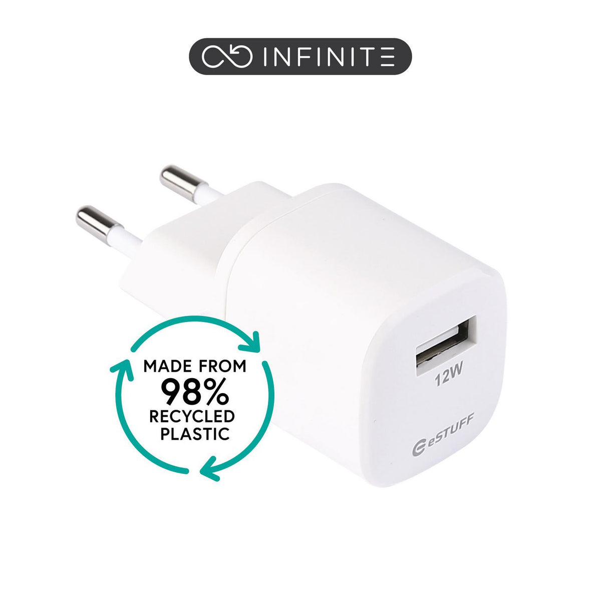 eSTUFF INFINITE (GRS) USB-A Charger