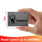 Kingston A400 SSD — 2.5", SATA III, 240GB/480GB/960GB