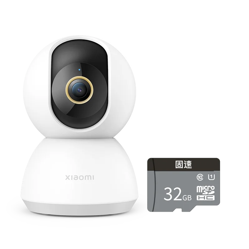Xiaomi Caméra de sécurité domestique intelligente Mi PTZ 2K 360° Webcam 1296P 3 mégapixels Détection humaine IA Vision nocturne Webcam Version chinoise