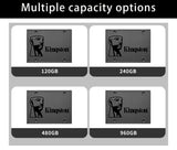 Kingston A400 SSD — 2.5", SATA III, 240GB/480GB/960GB