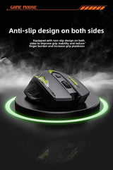 Souris Gaming Sans Fil Bluetooth 5.4 — Double Mode, Rechargeable, 1600 DPI