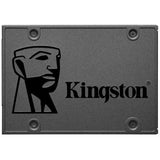Kingston A400 SSD — 2.5", SATA III, 240GB/480GB/960GB
