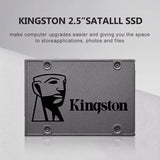 Kingston A400 SSD — 2.5", SATA III, 240GB/480GB/960GB