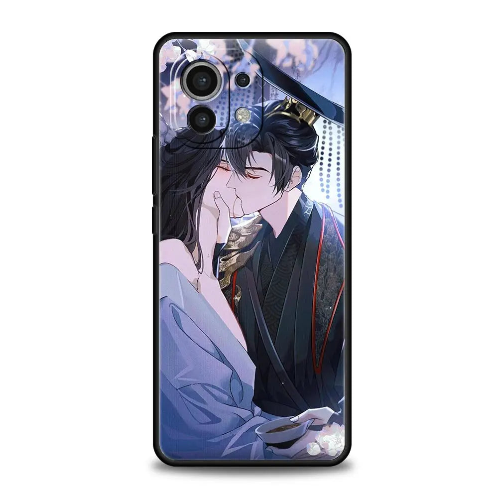 Coque Comic Man Erha et His White Cat Master, Xiaomi 14 13T 12T Pro 12 13 11 Mi Note 10 Lite 10T 5G 11X Pro 11T 11i 9T