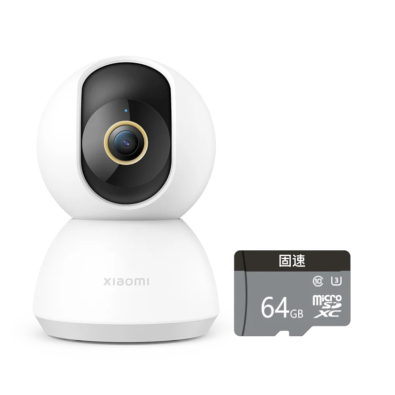 Xiaomi Caméra de sécurité domestique intelligente Mi PTZ 2K 360° Webcam 1296P 3 mégapixels Détection humaine IA Vision nocturne Webcam Version chinoise