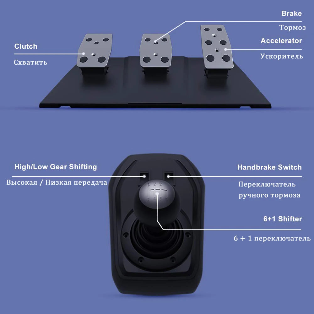 Volant PXN V9 — PC/PS4/PS3/Xbox