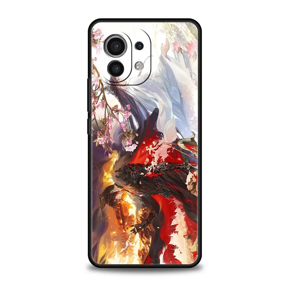 Coque Comic Man Erha et His White Cat Master, Xiaomi 14 13T 12T Pro 12 13 11 Mi Note 10 Lite 10T 5G 11X Pro 11T 11i 9T