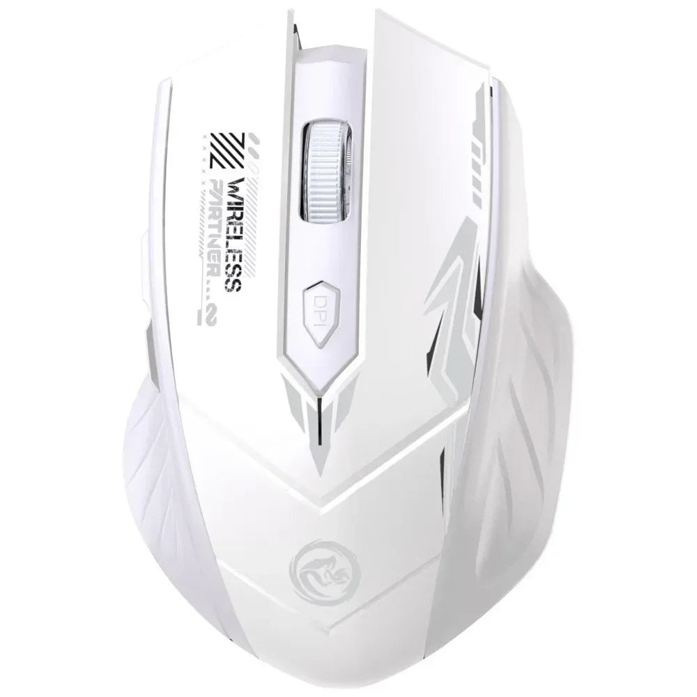 Souris Gaming Sans Fil Bluetooth 5.4 — Double Mode, Rechargeable, 1600 DPI