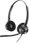 POLY EncorePro 320 with Quick Disconnect Binaural Headset TAA