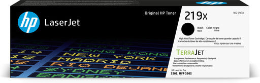 HP 219X High Yield Black Original LaserJet Toner Cartridge