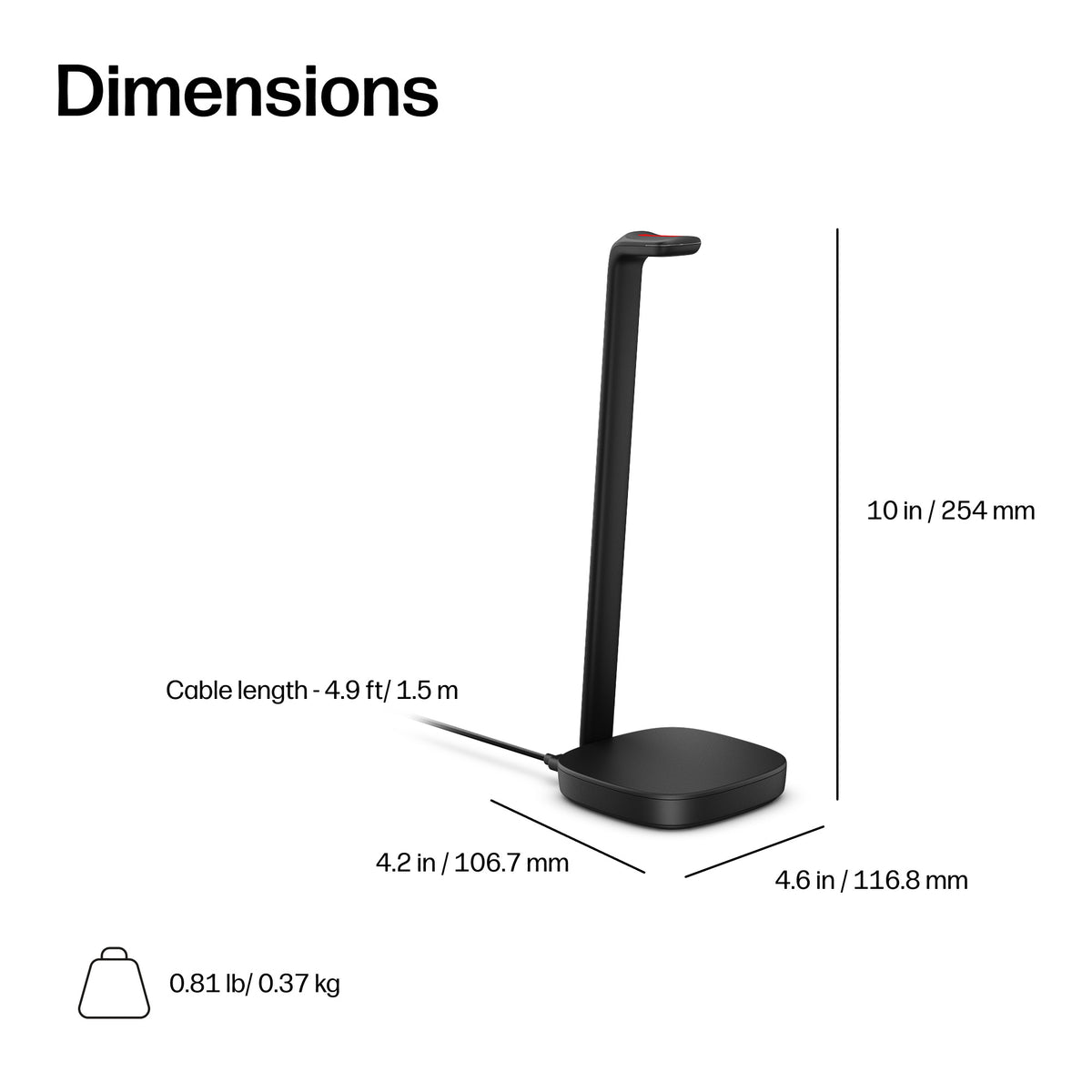 HP Poly Focus Wireless Charging Stand