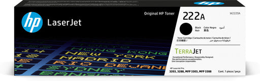 HP 222A Black Original LaserJet Toner Cartridge