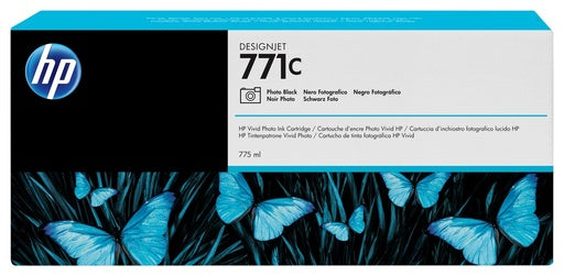 HP 771C 775-ml Photo Black DesignJet Ink Cartridge
