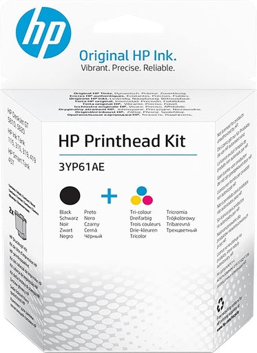 HP 3YP61AE Black/Tri-color GT Printhead Kit