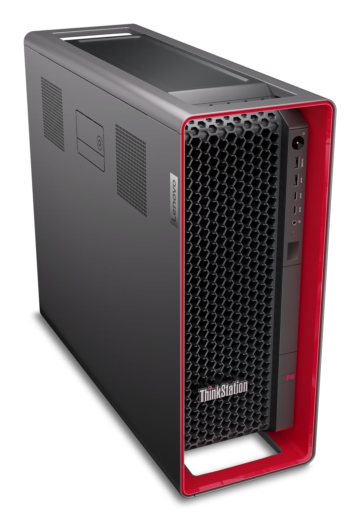 Lenovo ThinkStation P8 AMD Ryzen Threadripper PRO 9945WX 32 GB DDR5-SDRAM 1 TB SSD Windows 11 Pro Tower Workstation Blac
