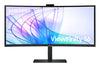 Samsung S65VC computer monitor 86.4 cm (34") 3440 x 1440 pixels UltraWide Quad HD LCD Black