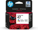 HP 47 Tri-color Original Cartridge
