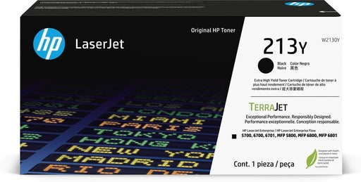 HP 213Y Extra High Yield Black Original LaserJet Toner Cartridge