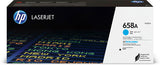 HP 658A Cyan Original LaserJet Toner Cartridge