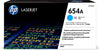 HP 654A Cyan Original LaserJet Toner Cartridge