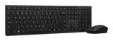 Lenovo 4X31R64346 keyboard Mouse included Home/Office RF Wireless + Bluetooth QWERTZ French, German, Swiss Grey