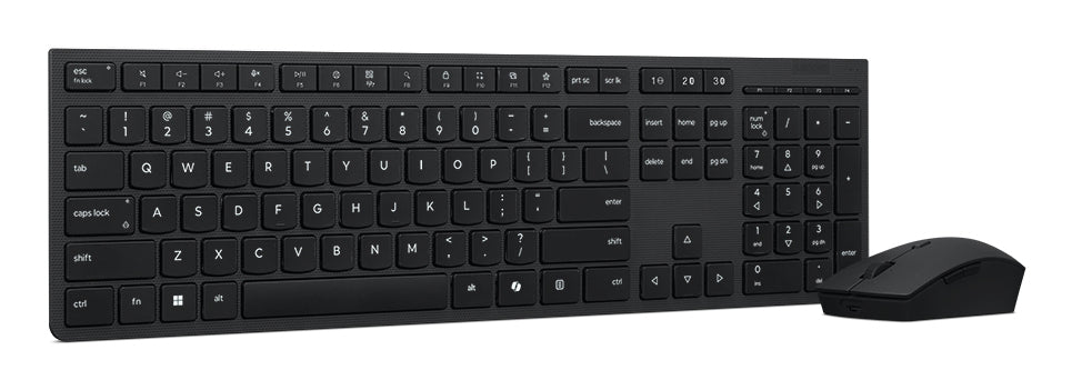 Lenovo 4X31R64346 keyboard Mouse included Home/Office RF Wireless + Bluetooth QWERTZ French, German, Swiss Grey
