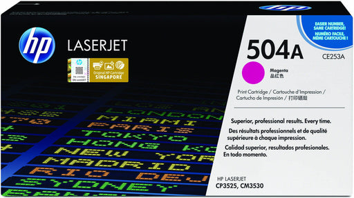 HP 504A Magenta Original LaserJet Toner Cartridge