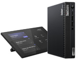 Lenovo ThinkSmart Tiny Kit Intel® Core™ i3 i3-13100T 16 GB DDR4-SDRAM 256 GB SSD Windows 11 IoT Enterprise Mini PC Black
